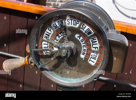 Engine Room Telegraph High Resolution Stock Photography And Images Alamy