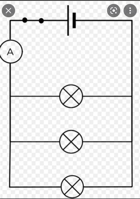 2 Draw A Parallel Circuit With Three Bulbs One Battery And A