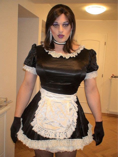 sissy dress french maid sissy maid tv girls shemale frilly crossdressers nikki blond