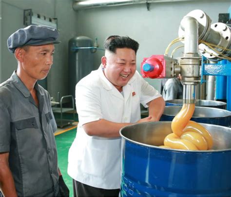 Ils stigmatisent nicolas sarkozy et son entourage : Kim Jong Un Went to a Lubricant Factory | North korea ...
