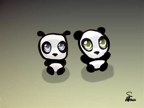 Chibi Pandas By Almairis On Deviantart