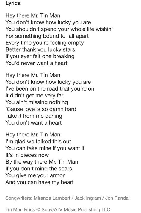 Miranda Lambert Songs With Lyrics