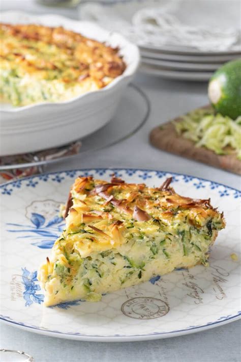 Need Zucchini Recipes This Zucchini Quiche Is Crustless And Easy With