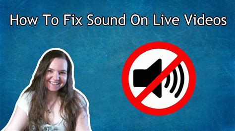 How To Fix Sound On Live Videos Sound Not Working On Windows Youtube