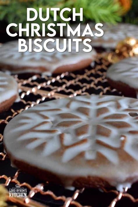 Dutch Christmas Biscuits Lord Byrons Kitchen