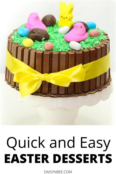 Quick And Easy Easter Dessert Recipes In 2020 Easter Desserts Recipes Easter Dessert Recipes