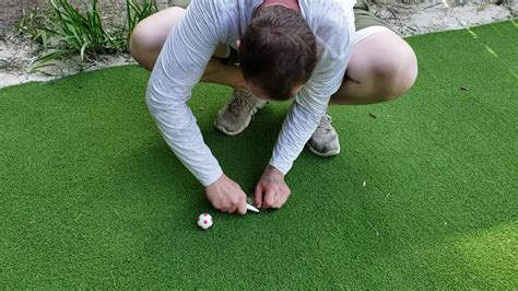 The pro putt systems diy program will save you money on your indoor golf green. DIY Backyard Putting Green - YouTube