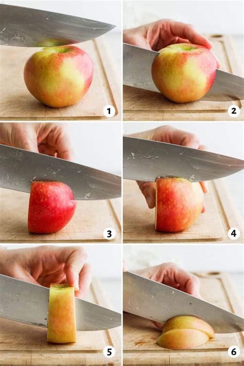 How To Cut An Apple Feelgoodfoodie