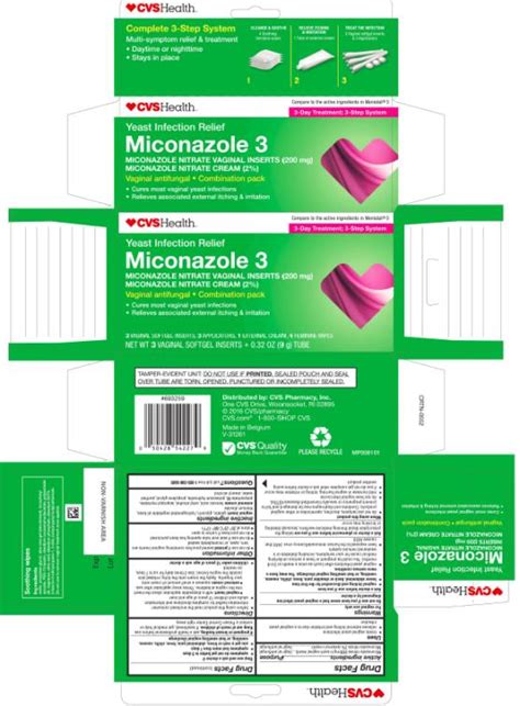 Miconazole 3 Complete Pack Kit