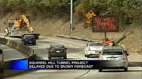 Weekend Squirrel Hill Tunnel Closure Canceled Wpxi