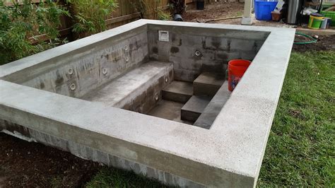 Bruce W Hot Tub Under Construction But Near Completion Learn How To Build Your Own Hot Tub At