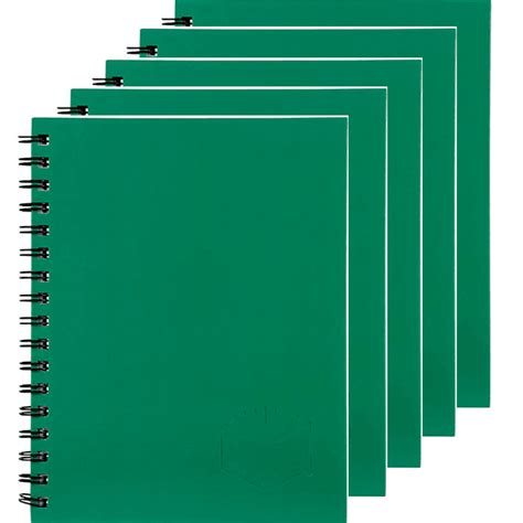 Buy 5 Pack Spirax 511 Notebook Spiral Bound Hard Cover 200 Page