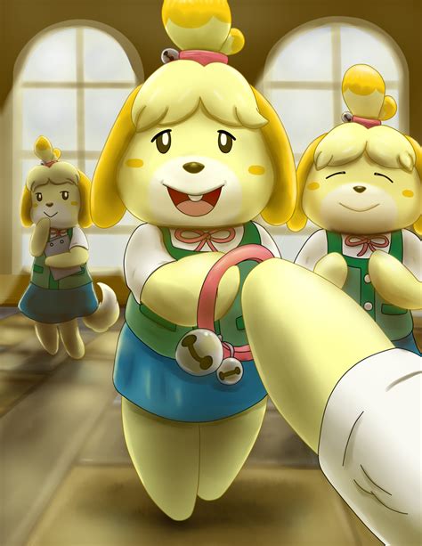 But You Are Isabelle Animal Crossing By Mewscaper On Deviantart