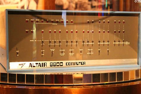 Mits Altair 8800 Worlds First Successful Personal