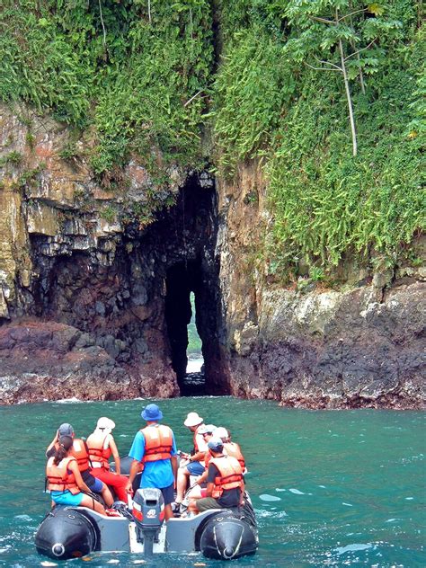 Tour With Tourists Around The Cocos Island National Park Costa Rica
