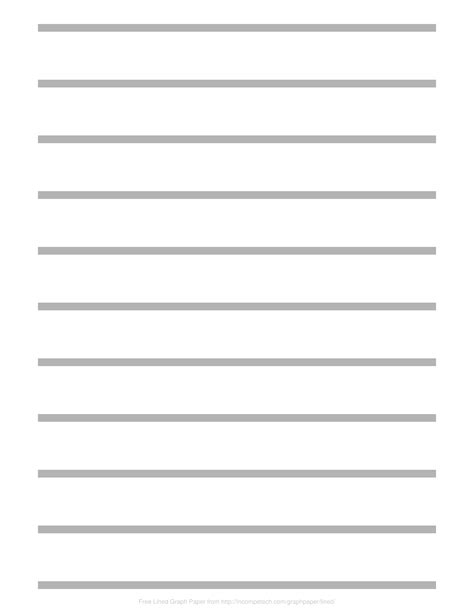 Free Printable Lined Paper Template Narrow Ruled 635mm Blue Pdf