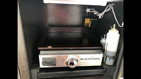 Add a pizza oven for family pizza night which is an absolute hit with. Install Blackstone Griddle to RV Outdoor Kitchen - Imagine ...