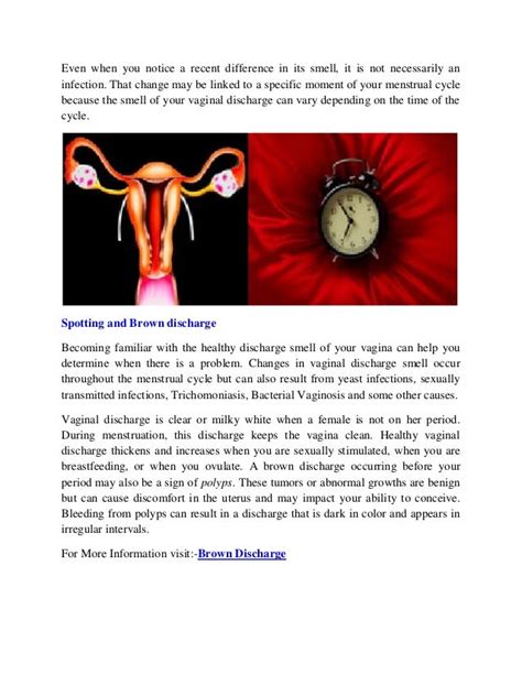 Brown Discharge May Occur When You Are Ovulating Mid Cycle