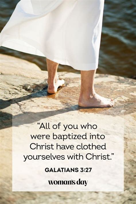 26 Best Baptism Bible Verses Scripture For Baptism Cards