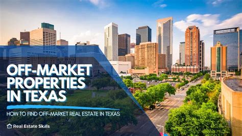 How To Find Off-Market Properties In Texas