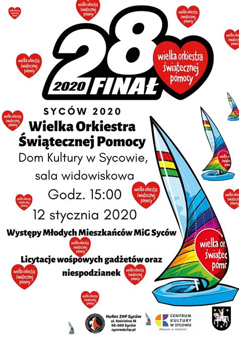 Fundacja wielka orkiestra świątecznej pomocy powstała w 1993 roku. Wielka Orkiestra Świątecznej Pomocy w Sycowie - Centrum ...