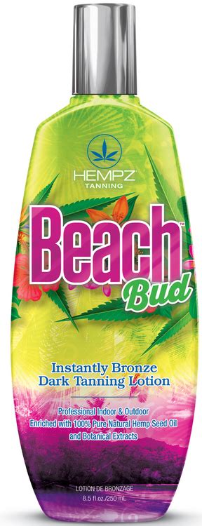Hempz Beach Bud Instantly Bronze Dark Tanning Lotion