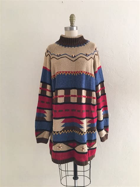 Vintage 80s Over Sized Sweater