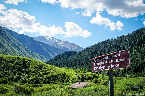 Spectacular Sunken Forest Of Lake Kaindy Kazakhstan Wanders Miles