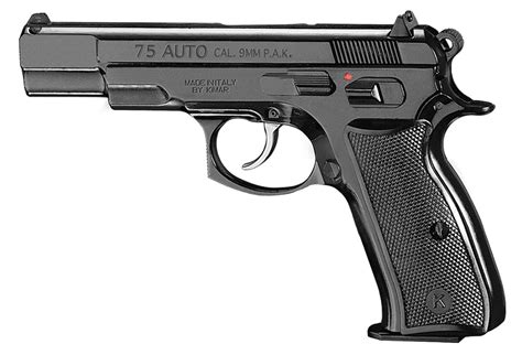 Eaab235 Chiappa Pistolet 9 Mm à Blanc Cz75 W Bronzé Chiappa Eaab235