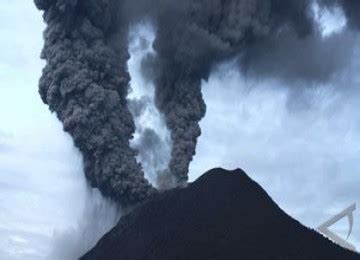 Menandakan tidak adanya suplai magma ke permukaan. Indonesia in Focus: Gunung Sinabung meletus lagi