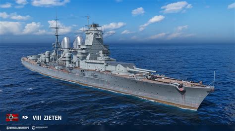 Supertest German Tier Viii Battleship Zieten