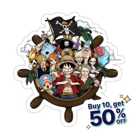 The One Piece Sticker Is On Sale For 50