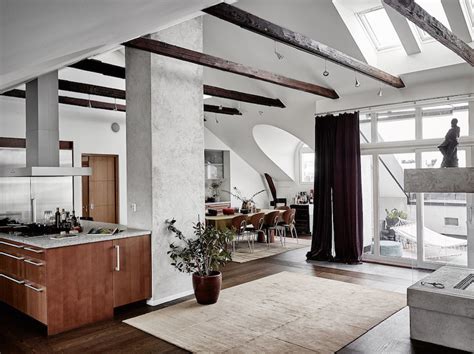 Elegant Interior Design Of A Luxurious Penthouse