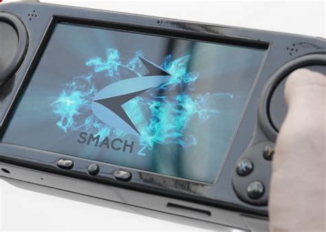Smach Z Handheld Pc Games Console Will Be Powered By Amd Ryzen Embedded