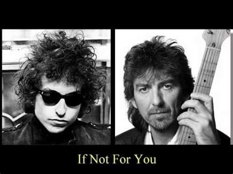 Bob dylan in fünf songs mit songs wie mr. If Not For You - Bob Dylan/George Harrison - Oldies ...