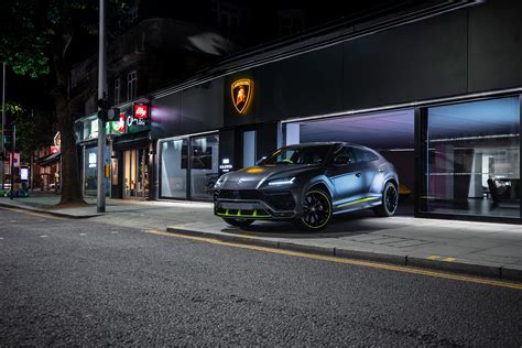 Milestone Lamborghini Urus Meets Its Owner In London Goes For A Night