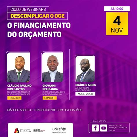 Descomplicar O Oge Minfin Promove Governo De Angola