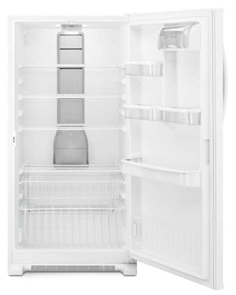 Whirlpool® 200 Cu Ft White Upright Freezer Home Appliances Kitchen