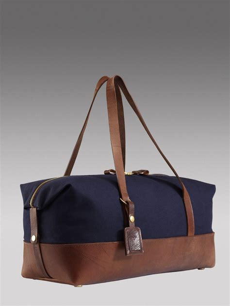Navy Canvas Holdall Accessoriesbags
