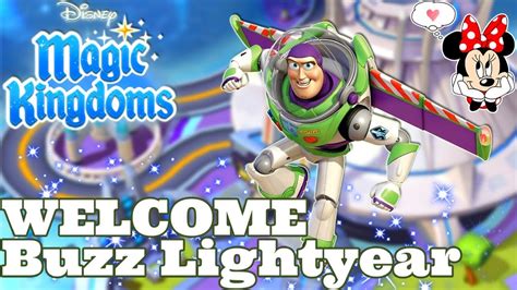 Welcome Buzz Lightyear Disney Magic Kingdoms Gameplay Walkthrough Ep79 Youtube