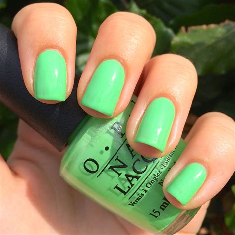 Nails Always Polished Opi You Are So Outta Lime
