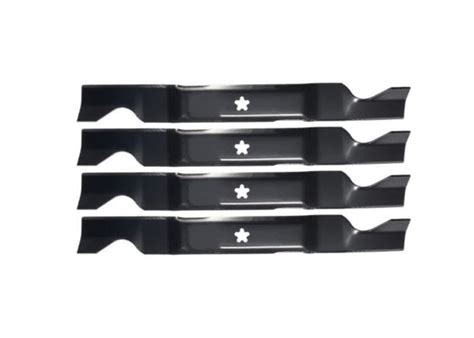 Sears Craftsman Dys4500 Ys4500 46 Lawn Tractor Mower Blades Set Of 4