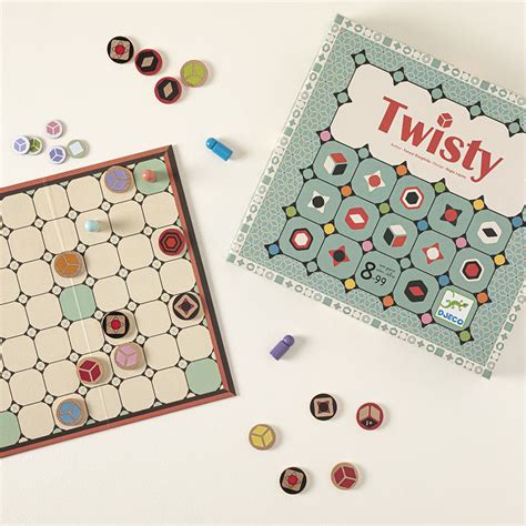 Twisty Strategy Game Board Game Uncommon Goods