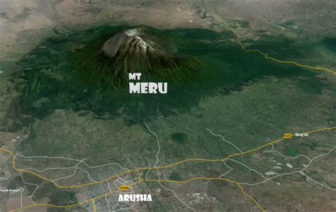 3 Days Mount Meru Trekking Tour 3 Days Mt Meru Climbing Tour Vic