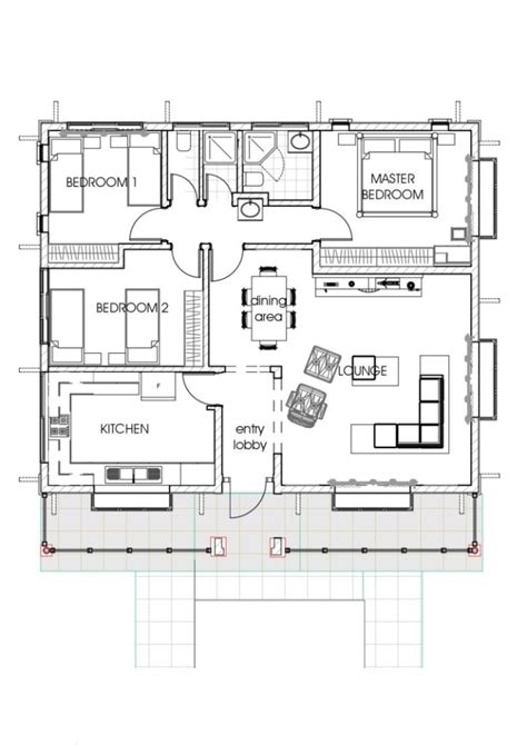 Click the images below to view the 3 bedroom house. House Plans: a concise 3 bedroom Bungalow