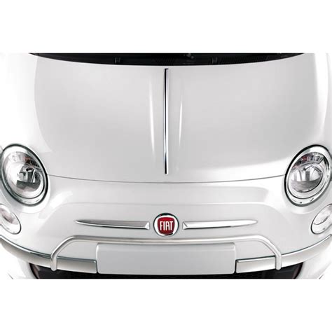 Fiat 500 Front Chrome Bumper Protection Official Fiat Uk Store