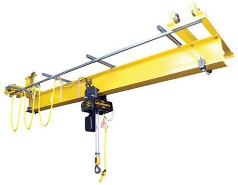 Hoosier Crane 2 Ton Qlp Single Girder Under Running Push Crane Kit By