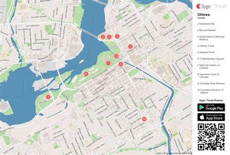 Map Of Downtown Ottawa Zip Code Map