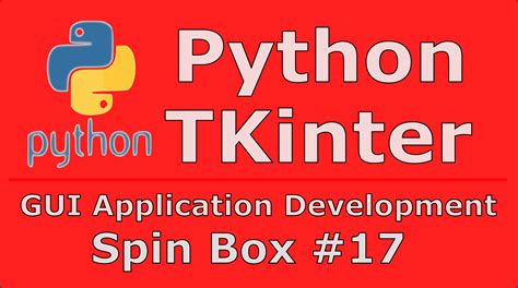 How To Create Spinbox In Python Tkinter Code Loop