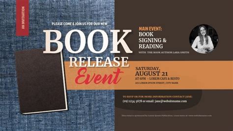 Book Release Twitter Post In 2021 Event Flyer Templates Event Flyers